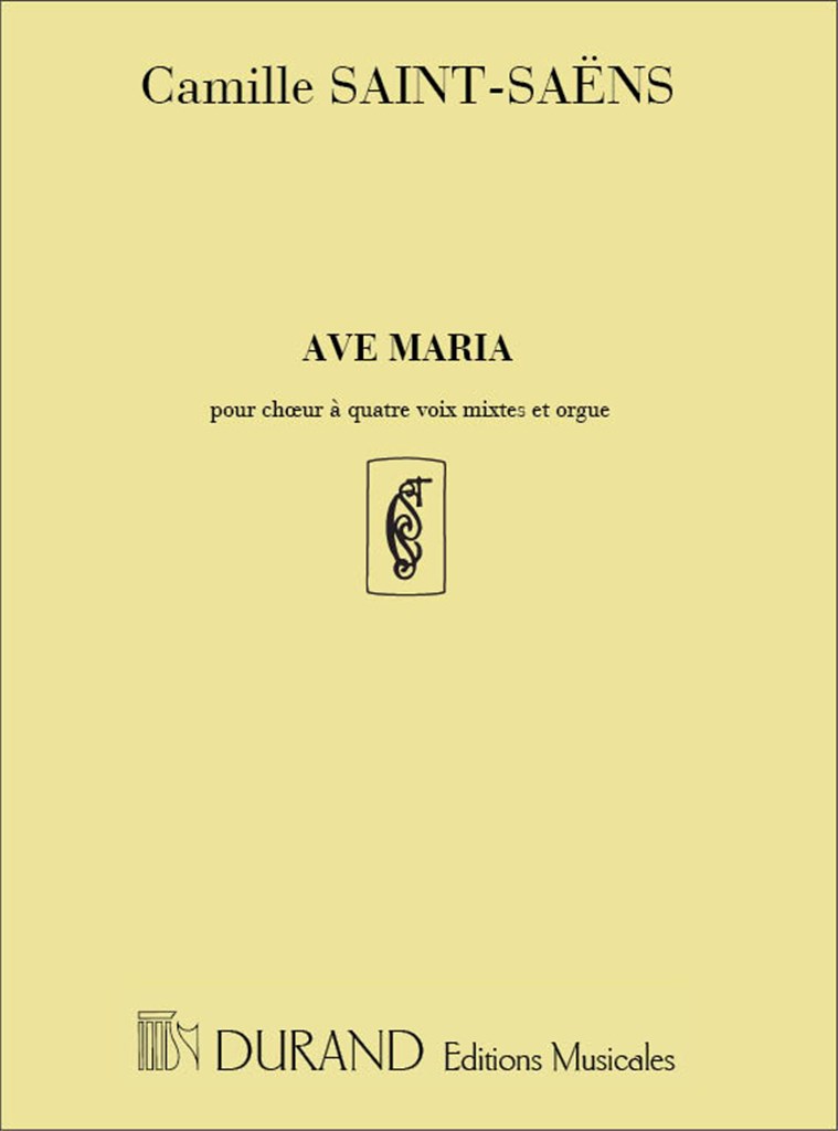 Ave Maria 4 Voix-Piano (En Fa Majeur)
